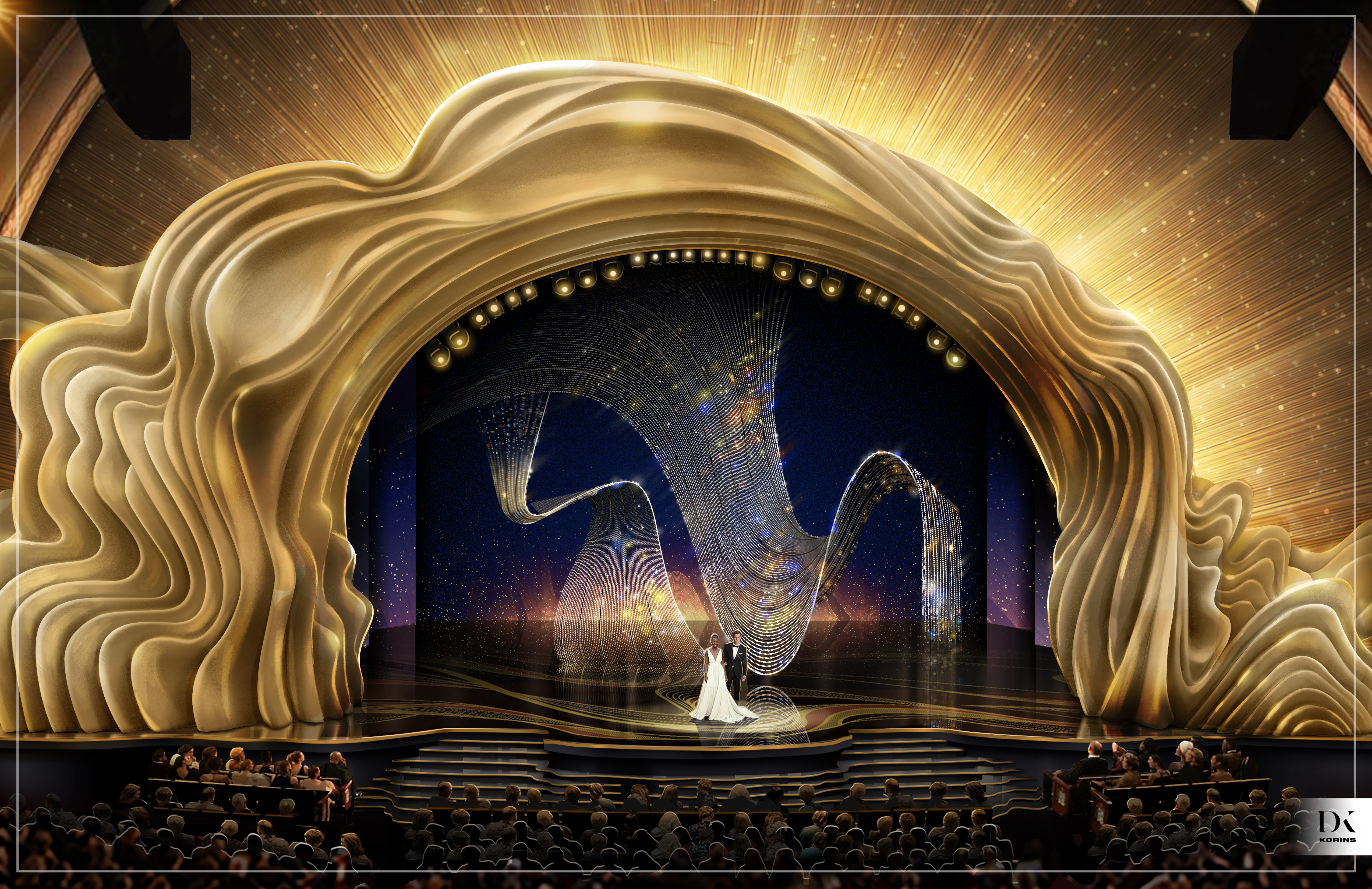 Oscars 2019 — Crystal Swag rendering