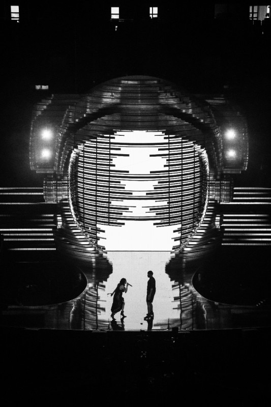 VMA 2023 — Moonman audio-wave sculpture