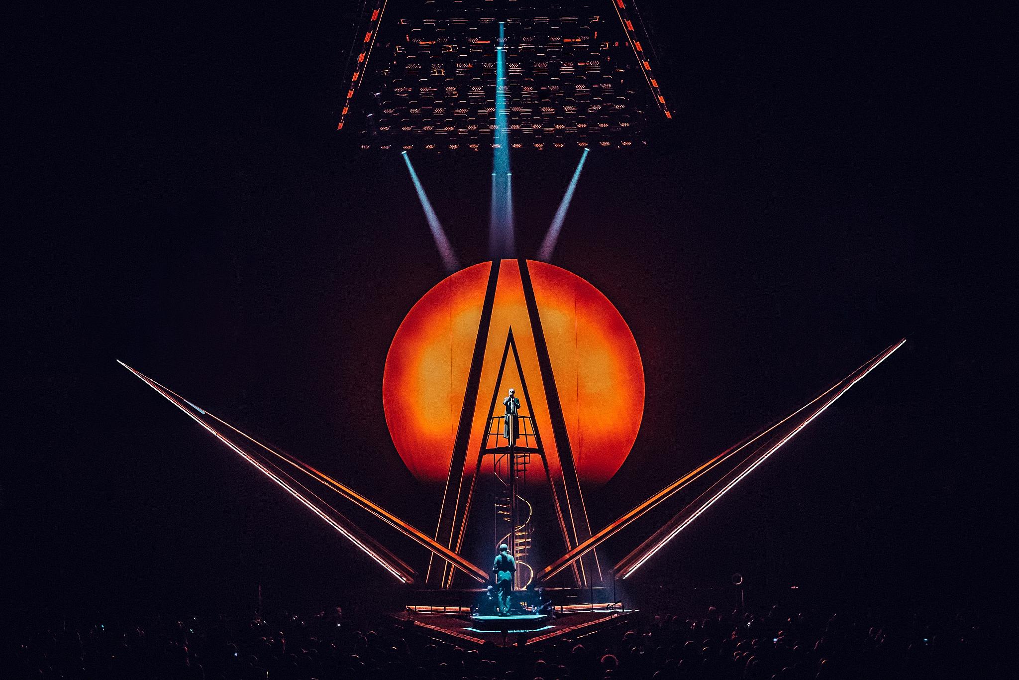 Sam Smith — elevated spiral staircase and ring