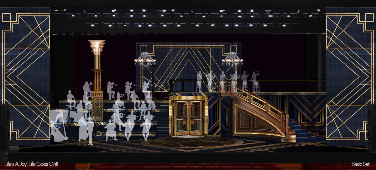 Grand Hotel-inspired basic set