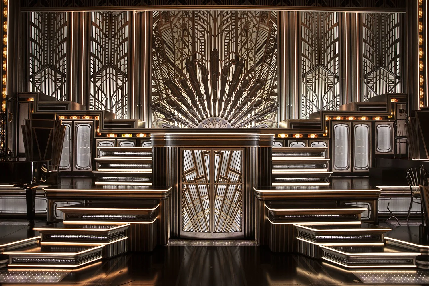 Derek McLane — Art Deco theatrical composition