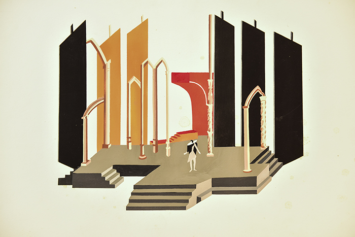 Alexandra Exter — modernist layered arches